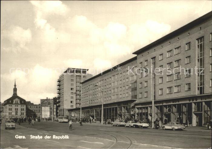 Gera Strasse der Republik