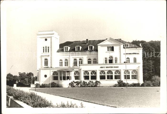 Heiligendamm Ostseebad Fritz-Reuter-Haus