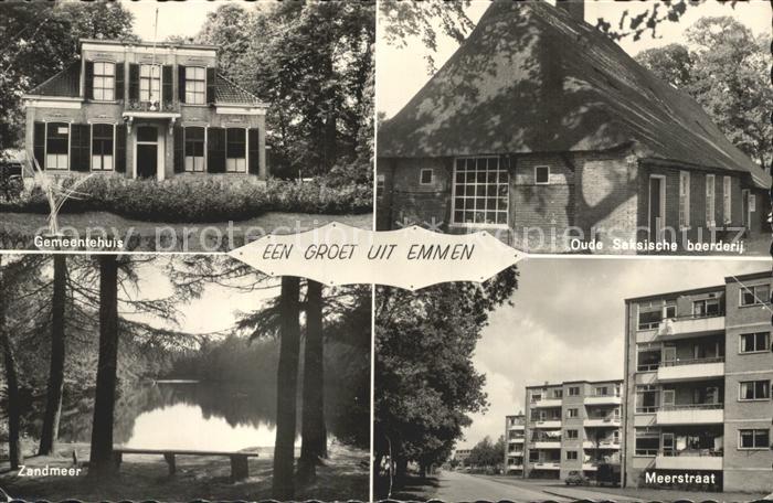 Emmen Netherlands Gemeentehuis Oude Saksische Boerderij Meerstraat Zandmeer