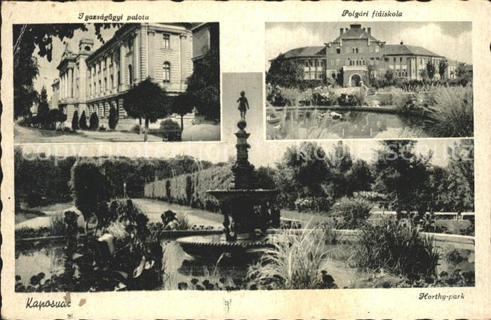 Kaposvar Justizpalast Park