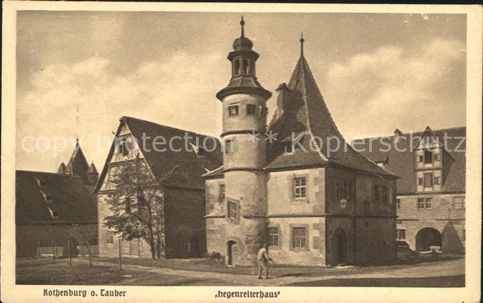 Rothenburg Tauber Hegenreiterhaus