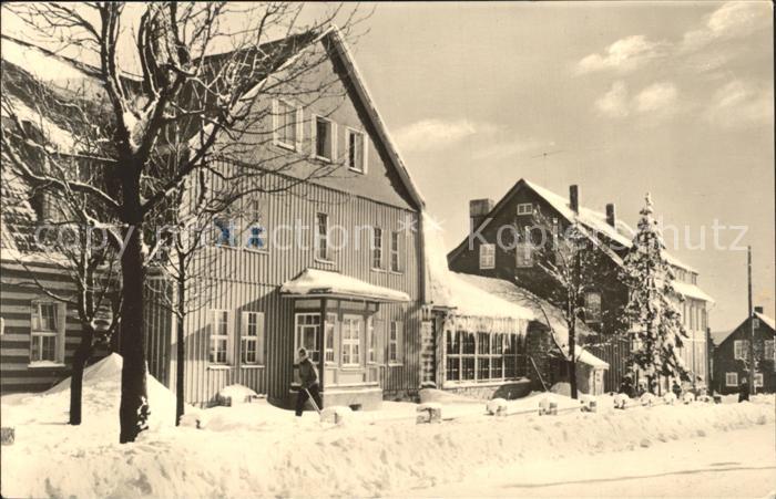 Frauenwald Thueringen FDGB Ferienheim Roymonde Dien Luftkurort Wintersportplatz