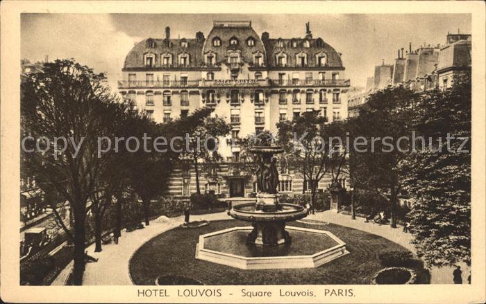 Paris Hotel Louvois Fontaine