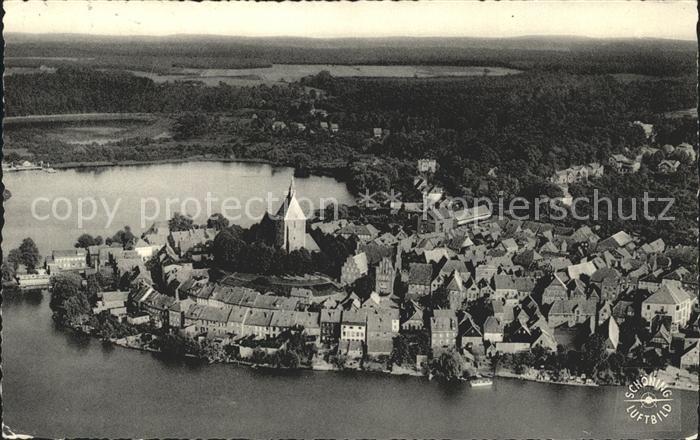 Moelln Lauenburg Fliegeraufnahme