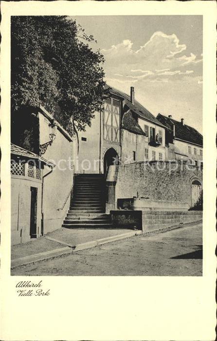 Altkirch Haut Rhin Elsass Vieille Porte
