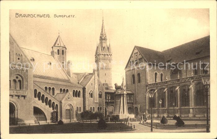 BRAUNSCHWEIG  CITY Burgplatz