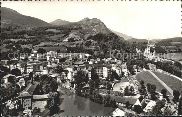 Lourdes Hautes Pyrenees Vue prise du Chateau Fort