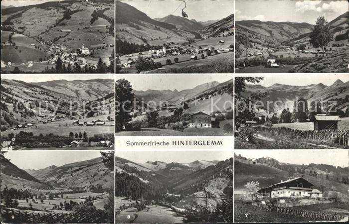 Hinterglemm Saalbach Sommerfrische Alpenpanorama