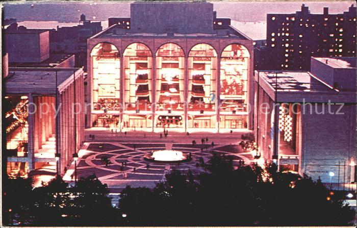 New York City Lincoln Center der Freihen Kuenste Kulturzentrum am Broadway
