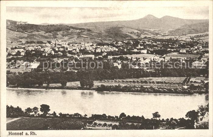 Bad Honnef Rhein Panorama