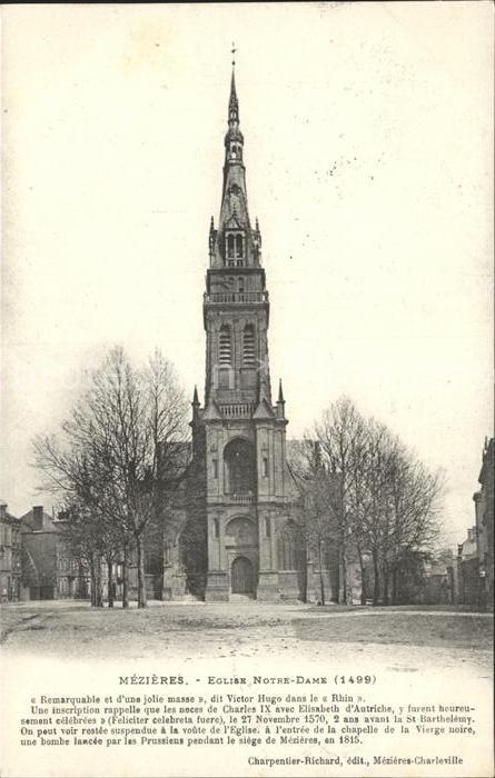 Mezieres-Charleville Eglise Notre Dame 15e siecle