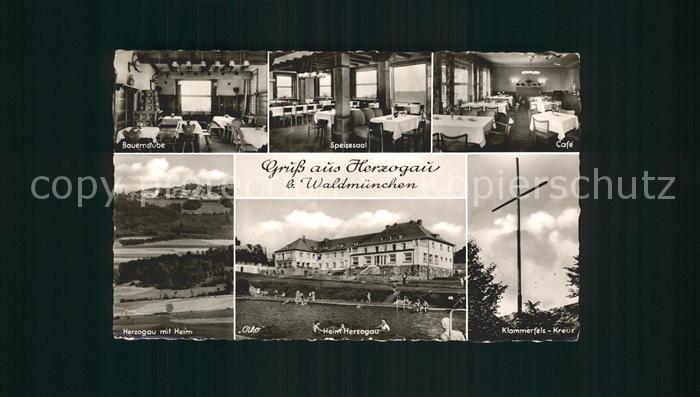 Herzogau Waldmuenchen Kurheim Erholungsheim der Arbeiterwohlfahrt Kreuz