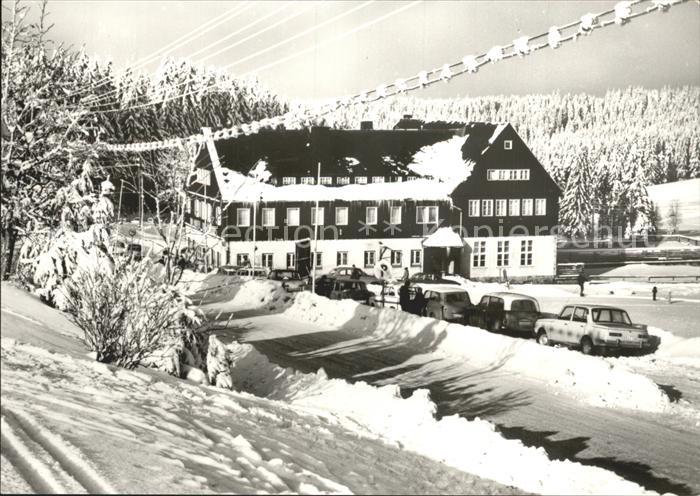 Muehlleithen Klingenthal HO Hotel Buschhaus Wintersportplatz