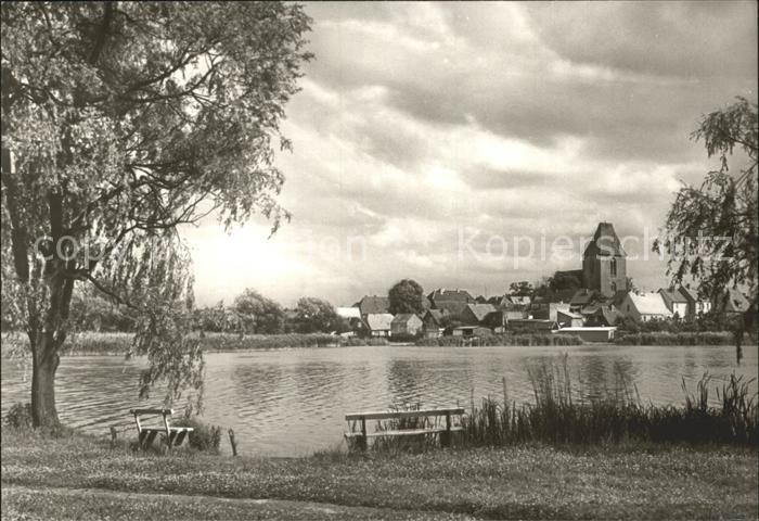 Crivitz Ludwigslust-Parchim Partie am See Kirche