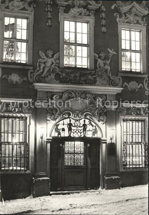 Schneeberg Erzgebirge Museum fuer bergmaennische Volkskunst Weihnachtszeit
