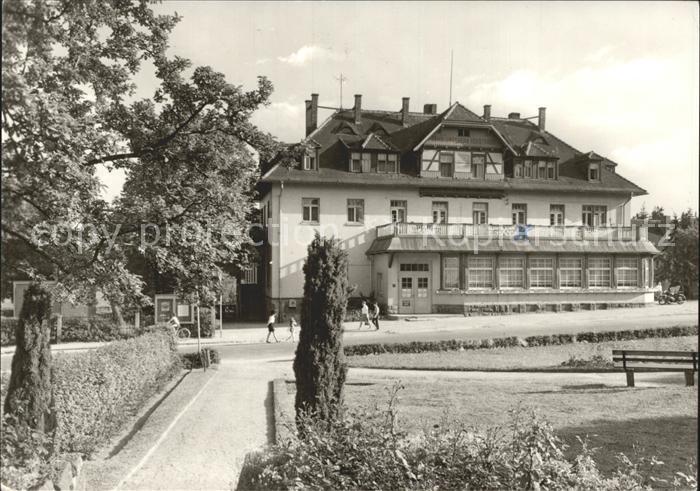 Hartha Tharandt FDGB Erholungsheim Forsthaus Kurort