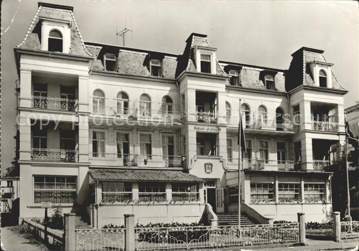 Heringsdorf Ostseebad Usedom FDGB Erholungsheim Giuseppe di Vittorio