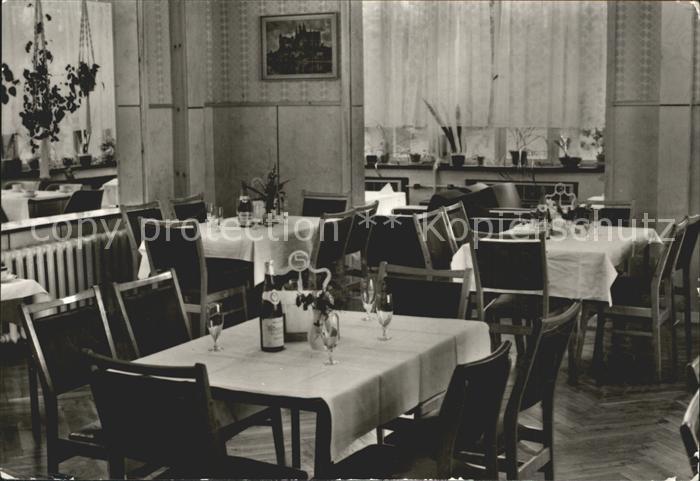 Muehlhausen Thueringen Speisesaal Reichsbahnerholungsheim Waldfrieden Thomas Mue