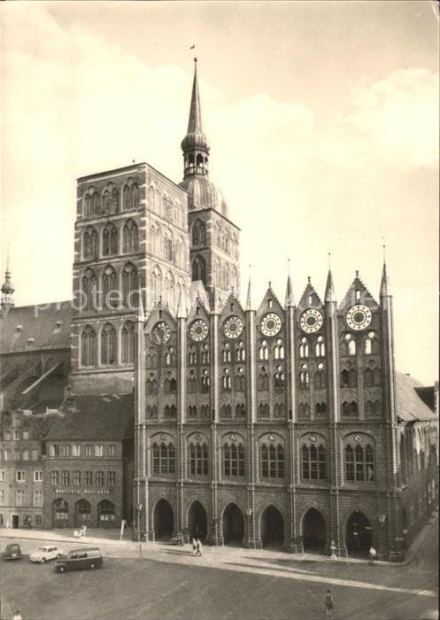 Stralsund Mecklenburg Vorpommern Rathaus