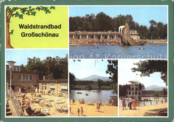 Grossschoenau Sachsen Waldstrandbad