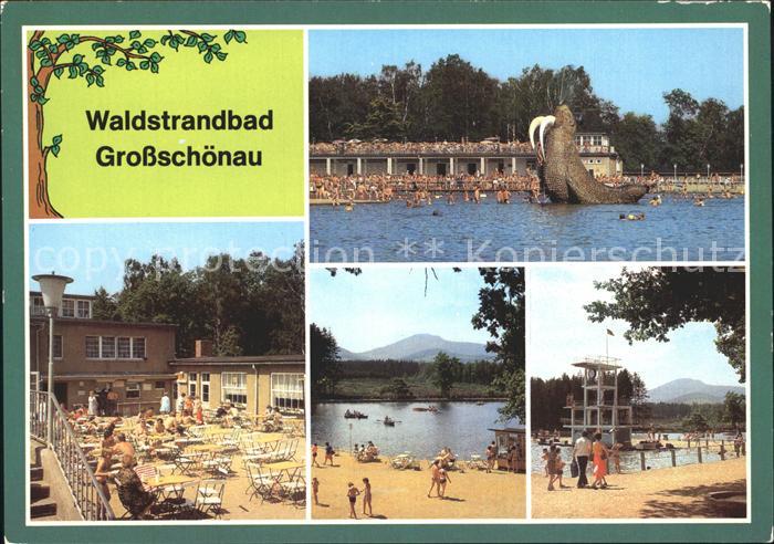 Grossschoenau Sachsen Waldstrandbad