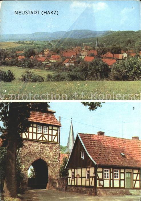 Neustadt Harz Teilansicht Torstrasse