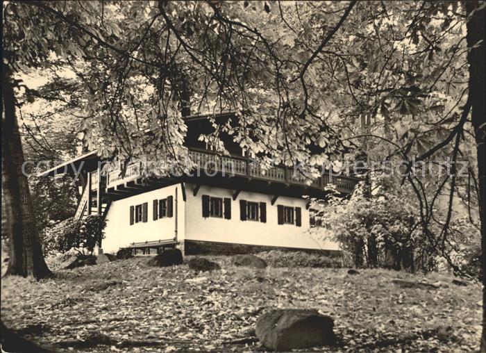Hirschfeld Zwickau Parkhaus im Tierpark