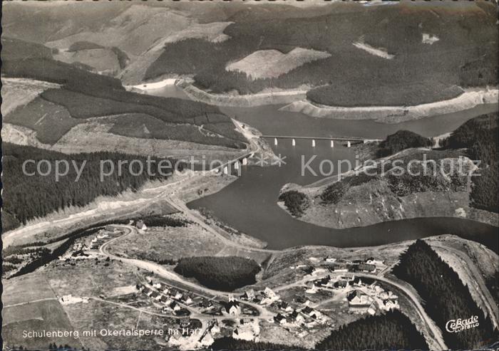 Schulenberg Oberharz Okertalsperre Fliegeraufnahme