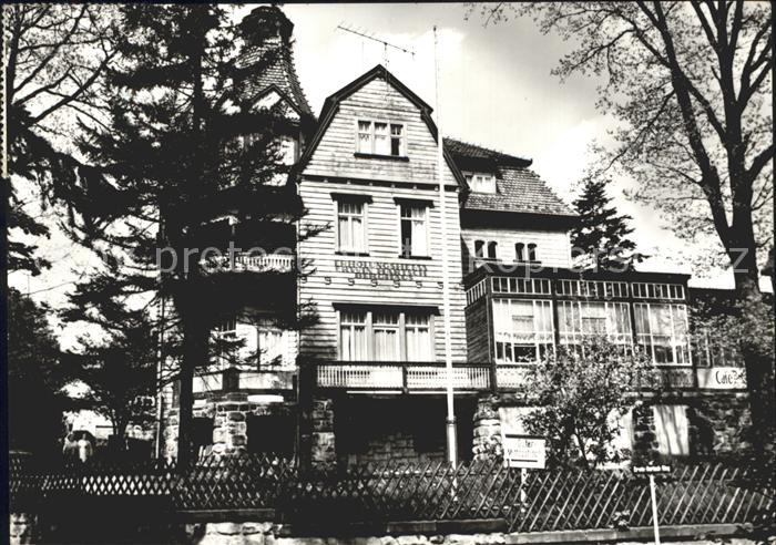 Ostrau Bad Schandau FDGB Erholungsheim Erwin Hartsch Cafe Berghaus