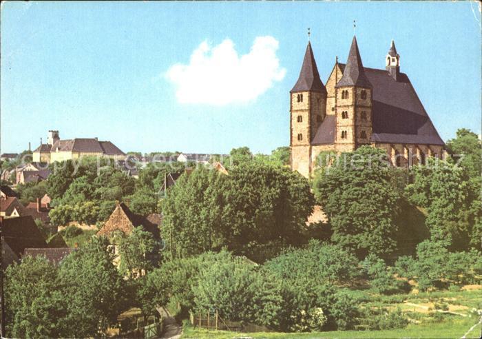 Geithain Blick zur Nikolaikirche 12. Jhdt. Denkmalschutz