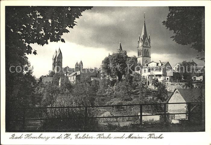 Bad Homburg Erloeserkirche Marienkirche
