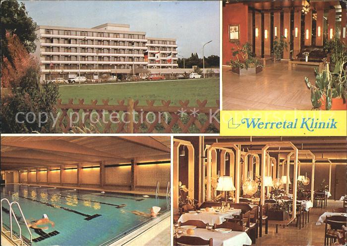 Loehne Werratal Klinik Hallenbad Restaurant