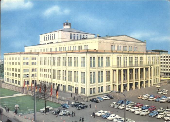 LEIPZIG Sachsen Oper am Karl Marx Platz Messestadt