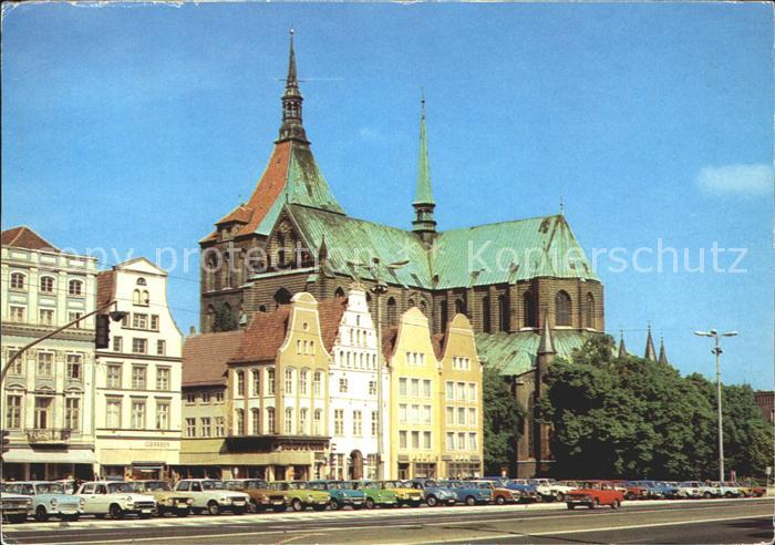ROSTOCK CITY Ernst Thaelmann Platz Kirche