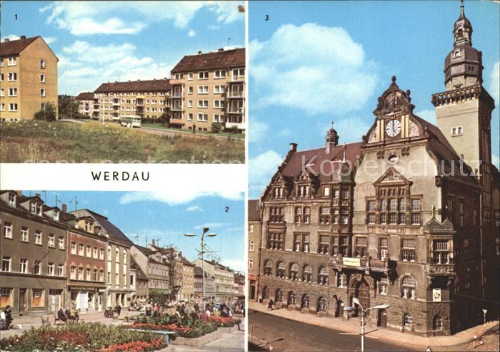 Werdau Sachsen Werdau Ost Markt Rathaus