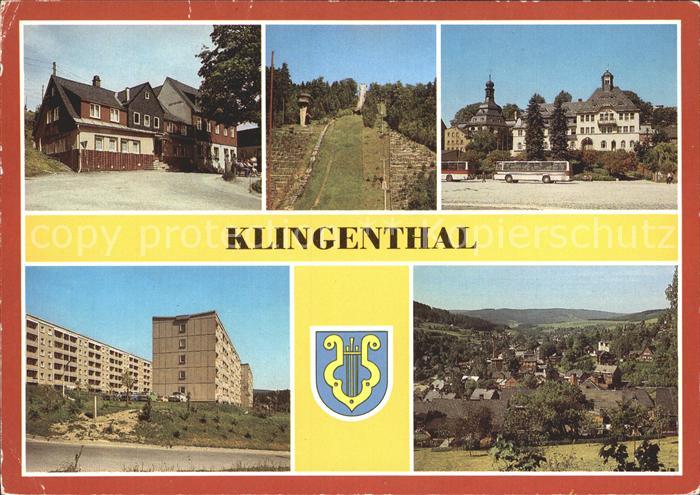 Klingenthal Vogtland Aschbergschaenke Aschbergschanze Skispringen Rathaus Neubau