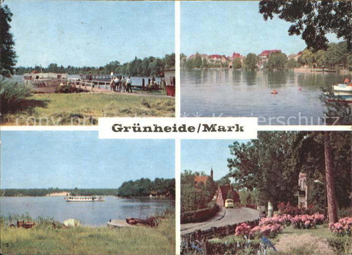 Gruenheide Mark Altbuchhorst Anlegestelle Peetzsee Fangschleuse Werlsee Karl Mar