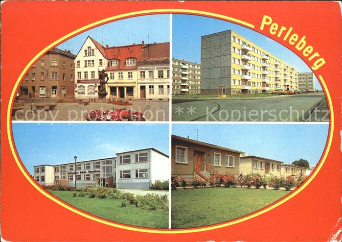 Perleberg Grosser Markt Heinrich Heine Strasse Geschwister Scholl Oberschule Der