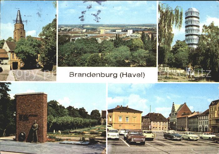 Brandenburg Havel Dom St Peter und Paul Friedenswarte Mahnmal der Opfer des Fasc