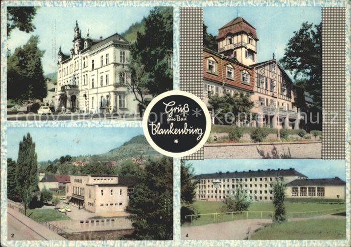 Bad Blankenburg FDGB Erholungsheim Stadthalle Ferienheim IG Wismut Sportschule d