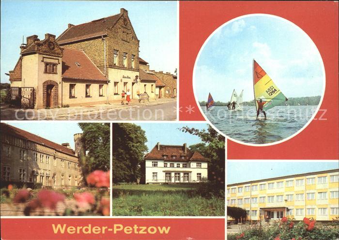 Petzow Gaststaette Windsurfing Schwielochsee Schule Erholungsheim Jugendtourisen