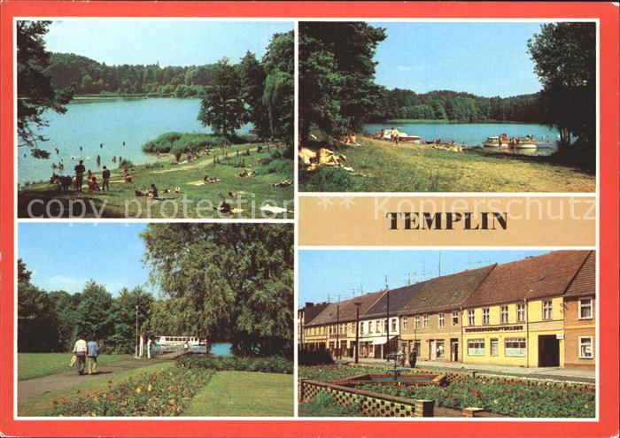 Templin Weinberg Freibad Templiner See Gleuensee Dampferanlegestelle Ernst Thael