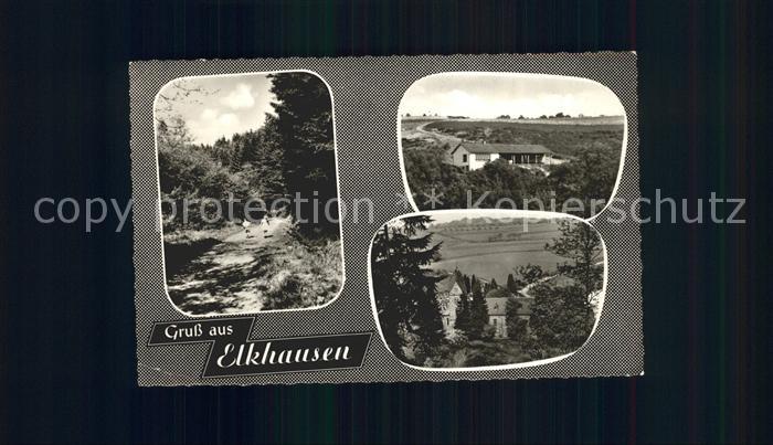 Kf61902 Elkhausen Sieg Haus Marienberge Waldidyll Kat Katzwinke