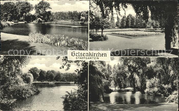 GELSENKIRCHEN NRW Stadtgarten Teilansichten