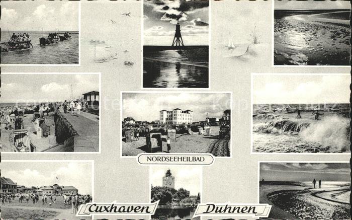 Duhnen Nordsee Strand Promenade Teilansichten Badefreuden
