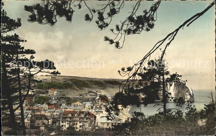Etretat Vue des Coteaux