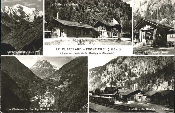 Le Chatelard Haute-Savoie Mt Blanc Buffet de la Gare Chalet Bazar Chatelard et l