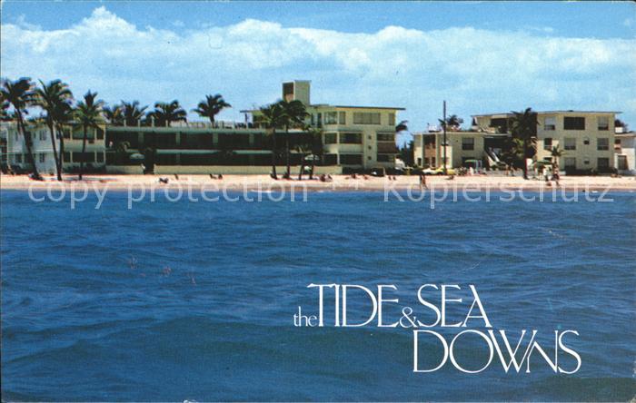 Hollywood Florida The Tide and See Downs Apartment Motel