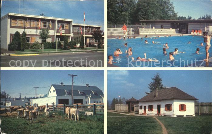 Langley British Columbia City Hall Health Offices Swimmingpool Milking Time Orig