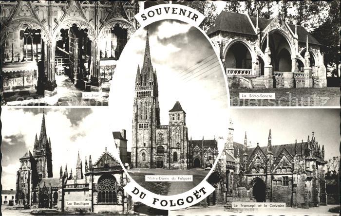 Le Folgoet Le Jube Basilique Notre Dame du Folgoet Scala Sancta Transept et le C